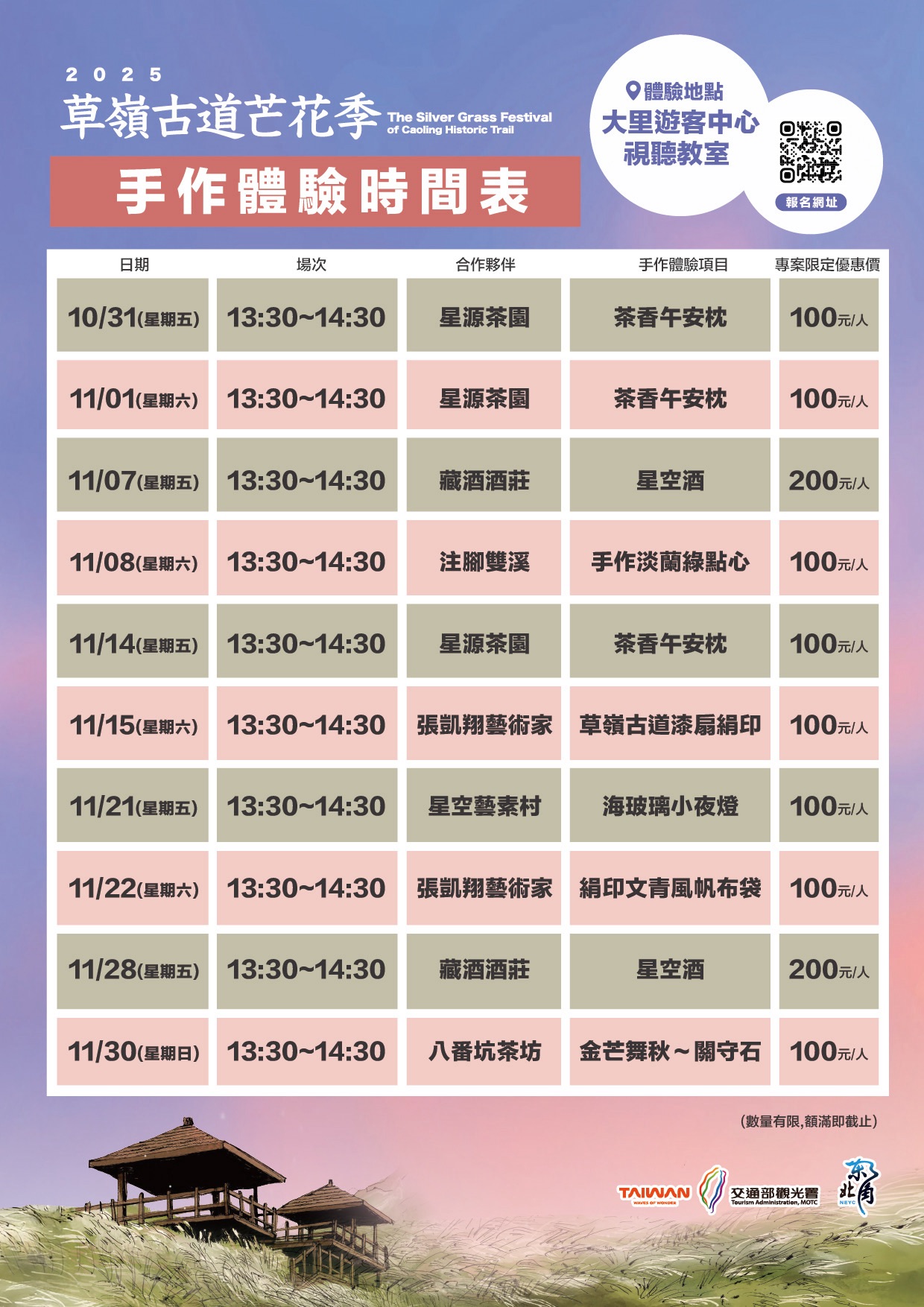 草嶺古道 ~ 一條有歷史、有古蹟、有東北角海岸絕美風景的步道,2025草嶺古道芒花季11/1-11/30 - 第2張圖