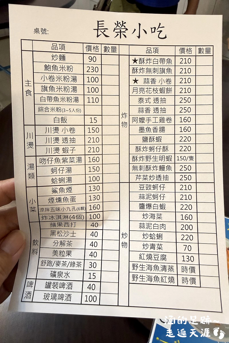 [瑞芳美食] 長榮小吃 ~ 深澳漁港旁平價好吃的小卷米粉湯，一碗只要$100元，超美味蒜香小卷，深澳漁港必吃美食!
