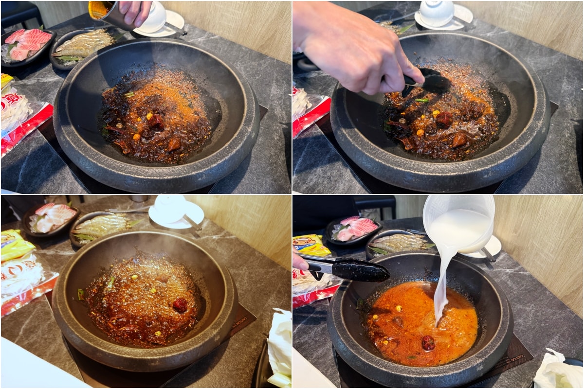 [士林火鍋] 肉多多火鍋 (天母新光三越店) ~ 平假日不限時，期間限定$299輕量級套餐，$268打卡升級術，蔬食自助吧吃到飽，CP值爆高!