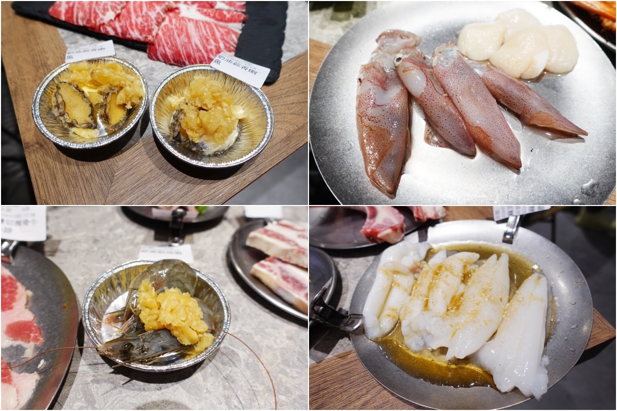 [宜蘭燒肉吃到飽] 春日里炭火燒肉·放題 ~ 食材超豐富，牛肉、海鮮品質極佳! 無骨牛小排、澳洲和牛、蒜香生蠔、鮑魚、干貝、胭脂蝦、天使紅蝦、雞佛，CP值超高!