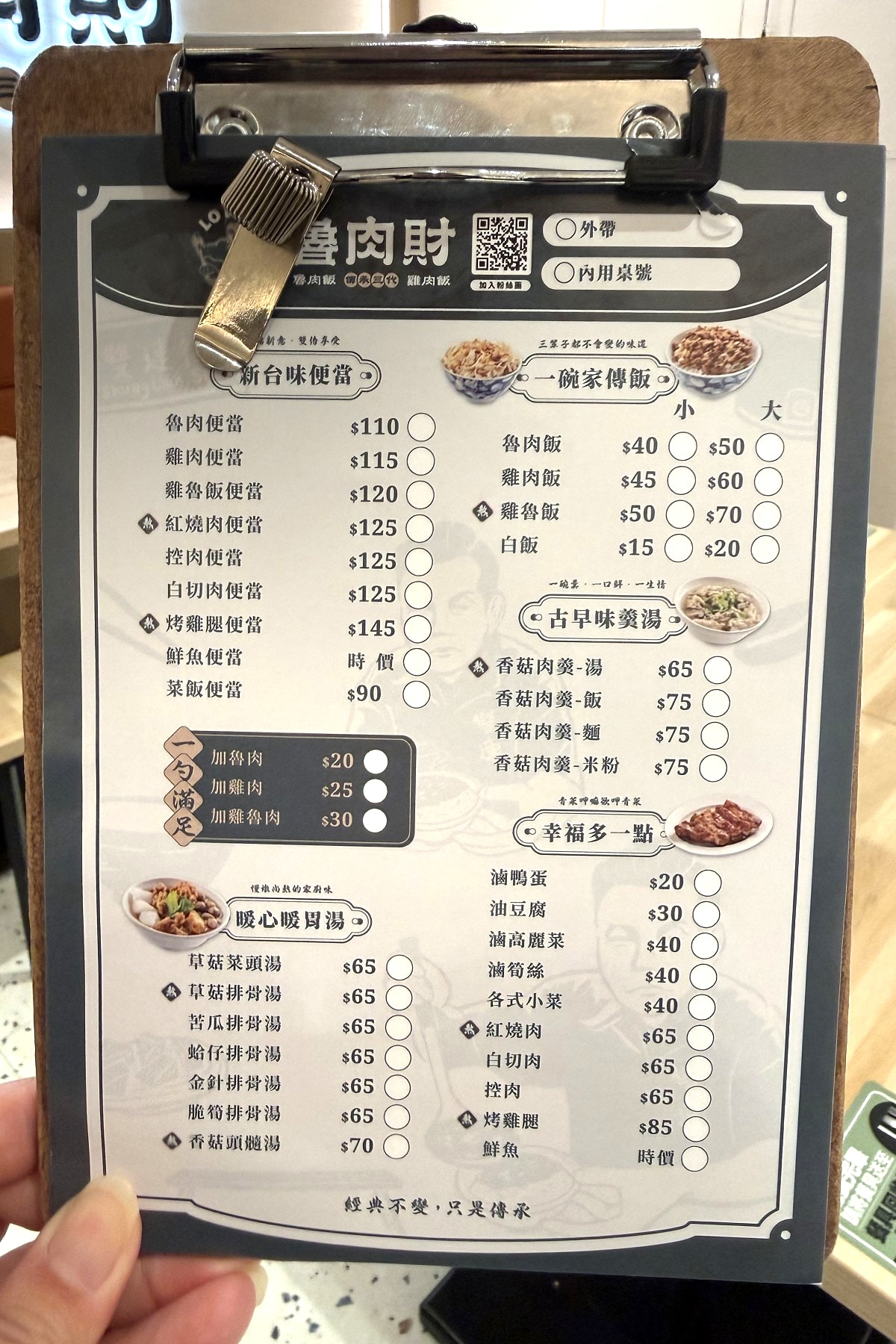 [中山區小吃] 魯肉財 ~ 傳承三代魯肉飯，好吃的雞魯飯、紅燒肉，便當菜色豐富，用餐環境很舒適