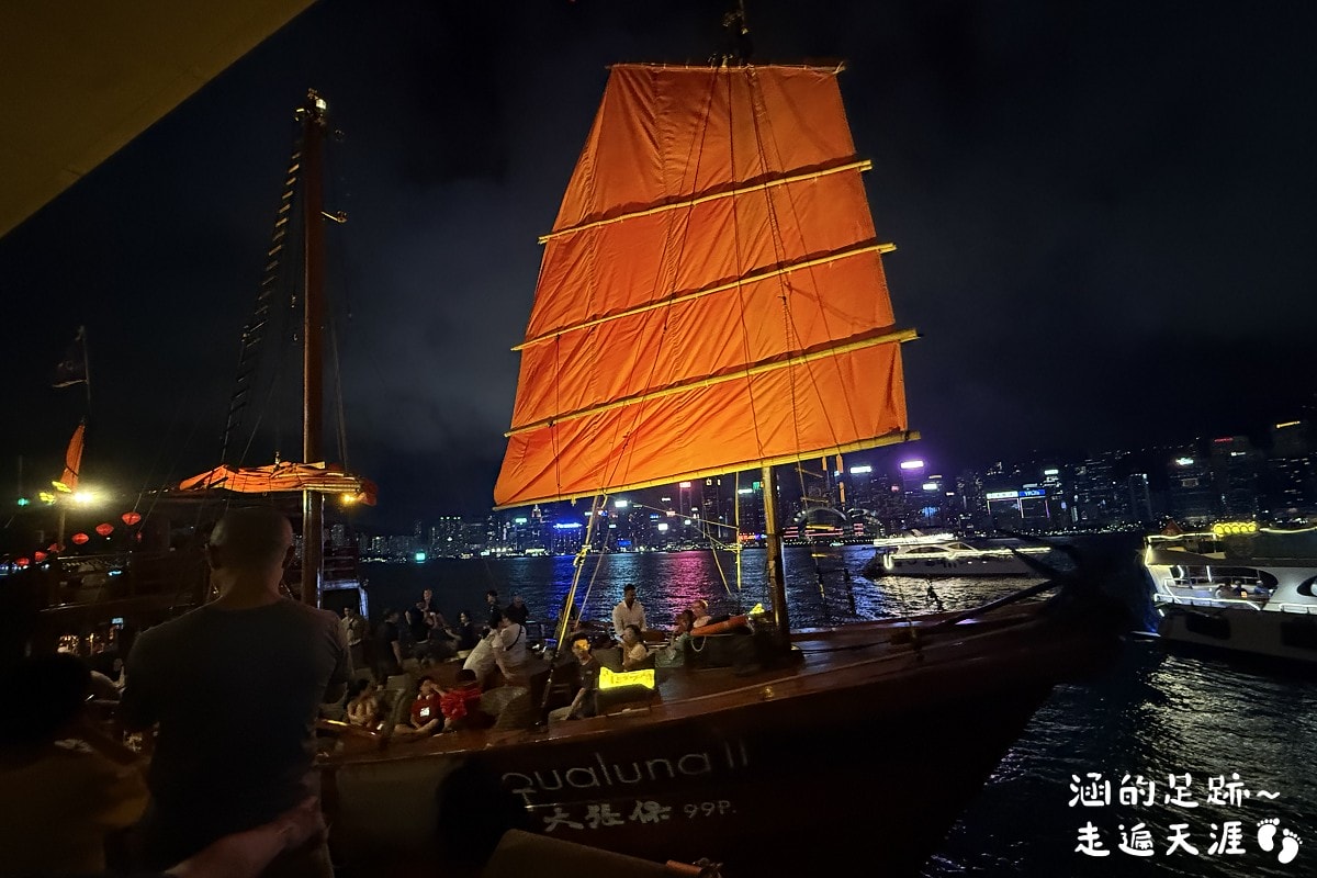 [香港] 張保仔號 ~ 搭張保仔號夜遊維多利亞港，超吸睛復古帆船，維多利亞港遊船首選