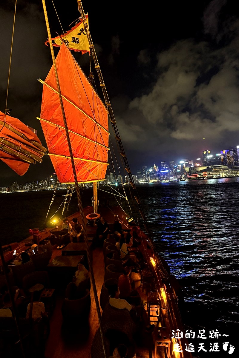 [香港] 張保仔號 ~ 搭張保仔號夜遊維多利亞港，超吸睛復古帆船，維多利亞港遊船首選