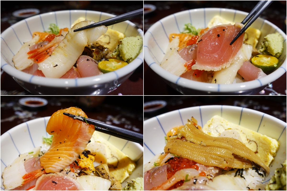 [西門町美食] 瞞著爹 西門壽司丼 ~ 隱藏在巷弄裡的日式料理老店，新鮮美味的海鮮丼飯、握壽司