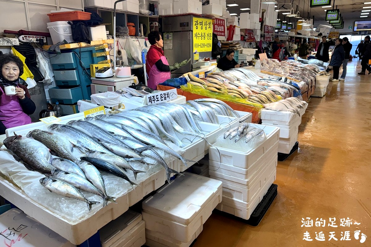 [韓國首爾] 鷺梁津水產市場 ~ 大吃活帝王蟹、松葉蟹、活章魚，一樓買海鮮，二樓代客料理，超鮮甜帝王蟹，首爾吃活海鮮的好地方