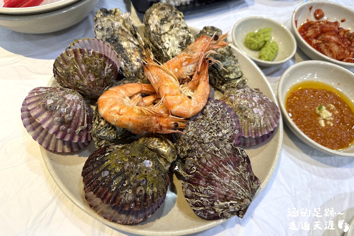 [韓國首爾] 鷺梁津水產市場 ~ 大吃活帝王蟹、松葉蟹、活章魚，一樓買海鮮，二樓代客料理，超鮮甜帝王蟹，首爾吃活海鮮的好地方