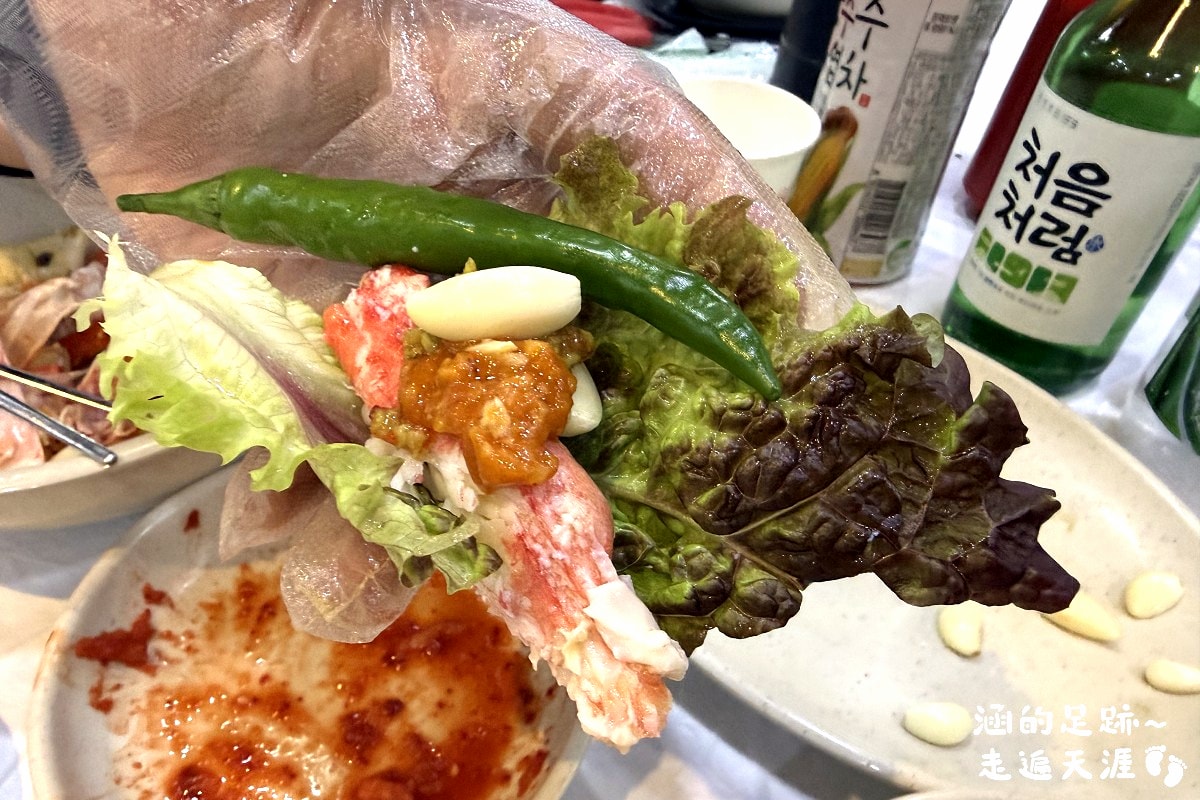 [韓國首爾] 鷺梁津水產市場 ~ 大吃活帝王蟹、松葉蟹、活章魚，一樓買海鮮，二樓代客料理，超鮮甜帝王蟹，首爾吃活海鮮的好地方